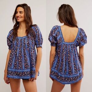 NWT Free People Vintage Lover Blouse